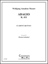 ADAGIO, K.411 CLARINET CHOIR P.O.D. cover